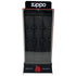Genuine ZIPPO Lockable Acrylic Display Case Countertop Fits 10 Lighters & Fluid