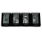 Genuine Zippo Windproof Lighter, Polished Chrome Statue Of Liberty 4Pack US Made
