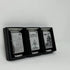 Genuine Zippo Windproof Lighter, Polished Chrome Washington DC Made In US 3 Pack