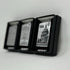 Genuine Zippo Windproof Lighter, Polished Chrome Washington DC Made In US 3 Pack