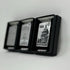 Genuine Zippo Windproof Lighter, Polished Chrome Washington DC Made In US 3 Pack