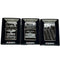 Genuine Zippo Windproof Lighter, Polished Chrome White House 3 Pack Made In USA
