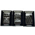 Genuine Zippo Windproof Lighter, Polished Chrome White House 3 Pack Made In USA