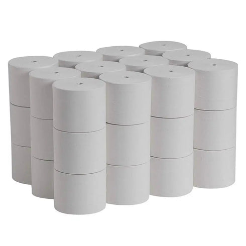Georgia-Pacific Coreless 2-Ply Bathroom Tissue, 1000 Sheets/Roll - Case of 36