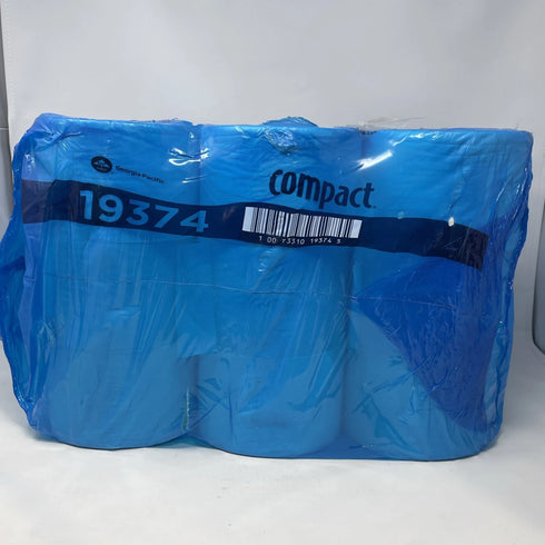 Georgia Pacific Professional 19374 Coreless 1 Ply Bath Tissue - WHT (18/CT) New