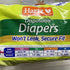 Hartz Disposable Dog Diapers, Size LL Secure Fit (5 Diapers) Dogs Over 26 Lbs