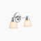 Kohler 11366-CPL Forté Bathroom Vanity Fixture, 2 Light, Polished Chrome