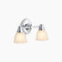 Kohler 11366-CPL Forté Bathroom Vanity Fixture, 2 Light, Polished Chrome