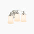 Kohler 11423-BNL Bancroft Brushed Nickel 3-Light Vanity Fixture, UL Listed