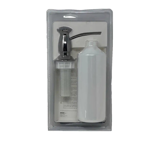 Kohler 1893-C-TT Soap & Lotion Dispenser, Transitional Design, Vibrant Titanium