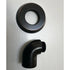 Kohler 22174-2BZ Forte Wall-Mount Supply Elbow W/ Check Valve Oil Rubbed Bronze