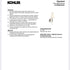 Kohler 27858-SC01-GNL Parohn One-Light Sconce - Gunmetal