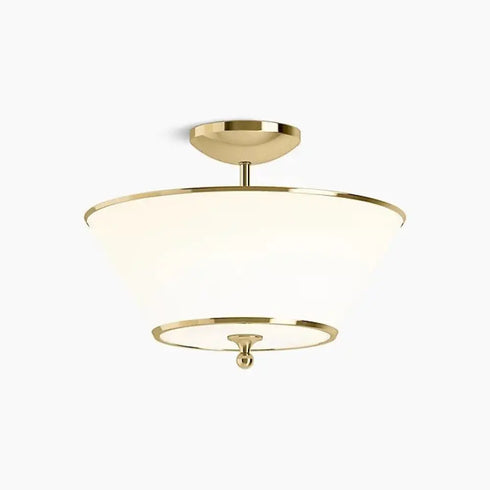 Kohler 27859-FM02-2PL Parohn 16" - 2 Light Flush Mount - Polished Brass (Gold)