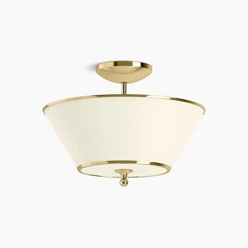 Kohler 27859-FM02-2PL Parohn 16" - 2 Light Flush Mount - Polished Brass (Gold)