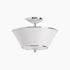 Kohler 27859-FM02-CPL Parohn 16" - 2 Light Flush Mount - Color Polished Chrome