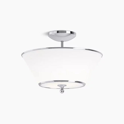 Kohler 27859-FM02-CPL Parohn 16" - 2 Light Flush Mount - Color Polished Chrome