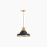Kohler 32290-PE03 Hauksbee 18"Wide Light Pendant-Matte Black/Brushed Modern Bras