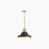 Kohler 32290-PE03 Hauksbee 18"Wide Light Pendant-Matte Black/Brushed Modern Bras
