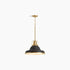 Kohler 32290-PE03 Hauksbee 18"Wide Light Pendant-Matte Black/Brushed Modern Bras