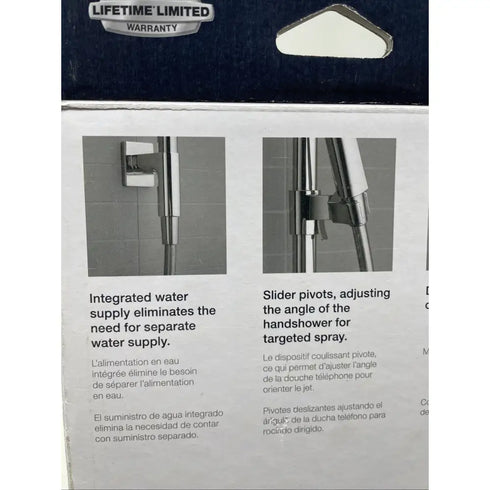Kohler Awaken Deluxe 36" Slidebar Integrated Water Supply K-98344-2BZ Oil Rubbed