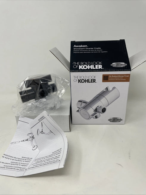 Kohler Awaken Oil Rubbed Bronze Showerarm Diverter 98770-2BZ