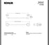 Kohler Bellera K-27383-2BZ Single Towel Bar Oil-Rubbed Bronze Bathroom