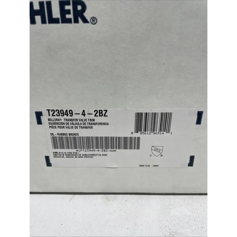 Kohler Bellera MasterShower Transfer Valve Trim K-T23949-4-2BZ ORB
