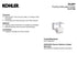 Kohler Draft Toilet Tissue Paper Holder 31750-RGD Vibrant Polished Rose Gold NIB