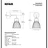 Kohler Hauksbee 1-Light Bell Wall Sconce 2GL Brushed Modern Brass 32281-SC01-2GL