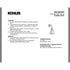 Kohler Hauksbee 1-Light Bell Wall Sconce 2GL Brushed Modern Brass 32281-SC01-2GL