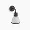 Kohler Hauksbee 1-Light Bell Wall Sconce Matte Black 32281-SC01-BLL