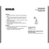 Kohler Hauksbee 1-Light Bell Wall Sconce Matte Black 32281-SC01-BLL