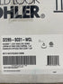 Kohler Hauksbee 1-Light Double Bell Wall Sconce WCL 32285-SC01-WCL Matte White
