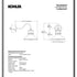 Kohler Hauksbee 1-Light Double Bell Wall Sconce WCL 32285-SC01-WCL Matte White