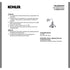 Kohler Hauksbee 1-Light Double Bell Wall Sconce WCL 32285-SC01-WCL Matte White