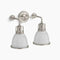 Kohler Hauksbee 2-Light Bell Wall Sconce Brushed Nickel K-32282-BNL