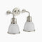 Kohler Hauksbee 2-Light Bell Wall Sconce Polished Nickel K-32282-SNL