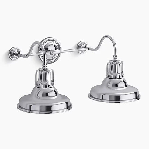 Kohler Hauksbee 2-Light Wall Sconce Polished Chrome K-32286-CPL