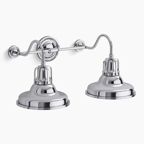 Kohler Hauksbee 2-Light Wall Sconce Polished Chrome K-32286-CPL