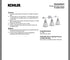 Kohler Hauksbee 3-Light Bell Wall Sconce MATTE BLACK K-32283-SC03-BLL