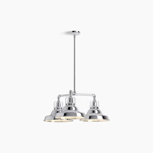 Kohler Hauksbee 3-Light Bell Wall Sconce Polished Chrome K-32293-CPL