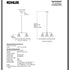 Kohler Hauksbee 3-Light Bell Wall Sconce Polished Chrome K-32293-CPL