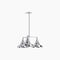 Kohler Hauksbee 3-Light Bell Wall Sconce Polished Chrome K-32293-CPL