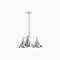 Kohler Hauksbee 3-Light Bell Wall Sconce Polished Chrome K-32293-CPL