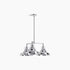 Kohler Hauksbee 3-Light Bell Wall Sconce Polished Chrome K-32293-CPL