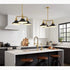 Kohler Hauksbee 30” Chandelier Black Brass Trim BML K-32293-CH03