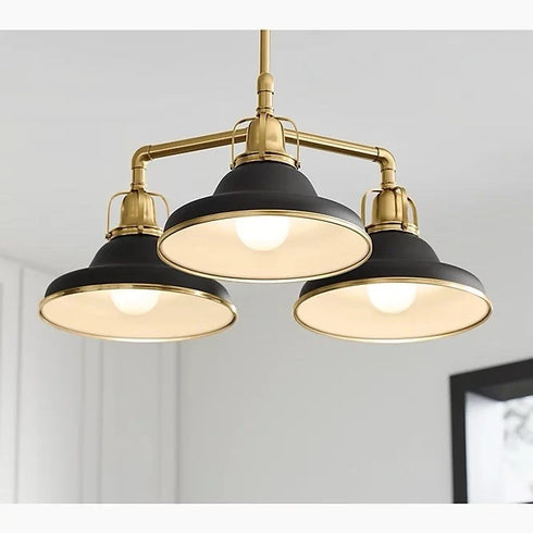 Kohler Hauksbee 30” Chandelier Black Brass Trim BML K-32293-CH03