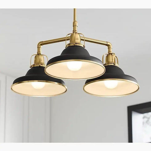 Kohler Hauksbee 30” Chandelier Black Brass Trim BML K-32293-CH03