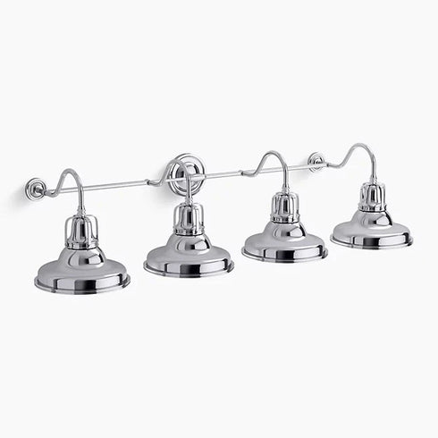 Kohler Hauksbee® Four-light sconce 32288-SC04-CPL In Polished Chrome