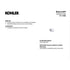 Kohler K-11425-BN Bancroft Vibrant Brushed Nickel Cabinet Knob